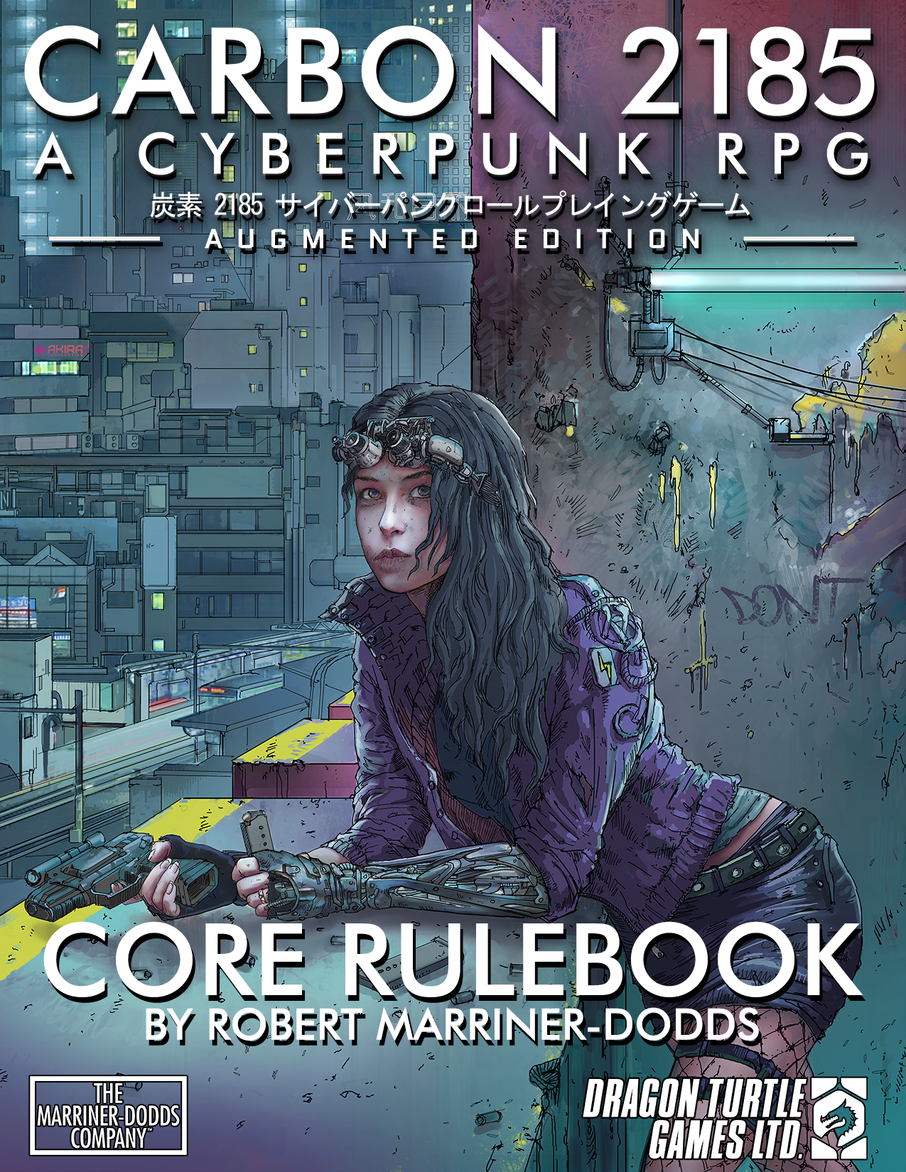 Carbon 2185 | A Cyberpunk RPG Core Rulebook PDF